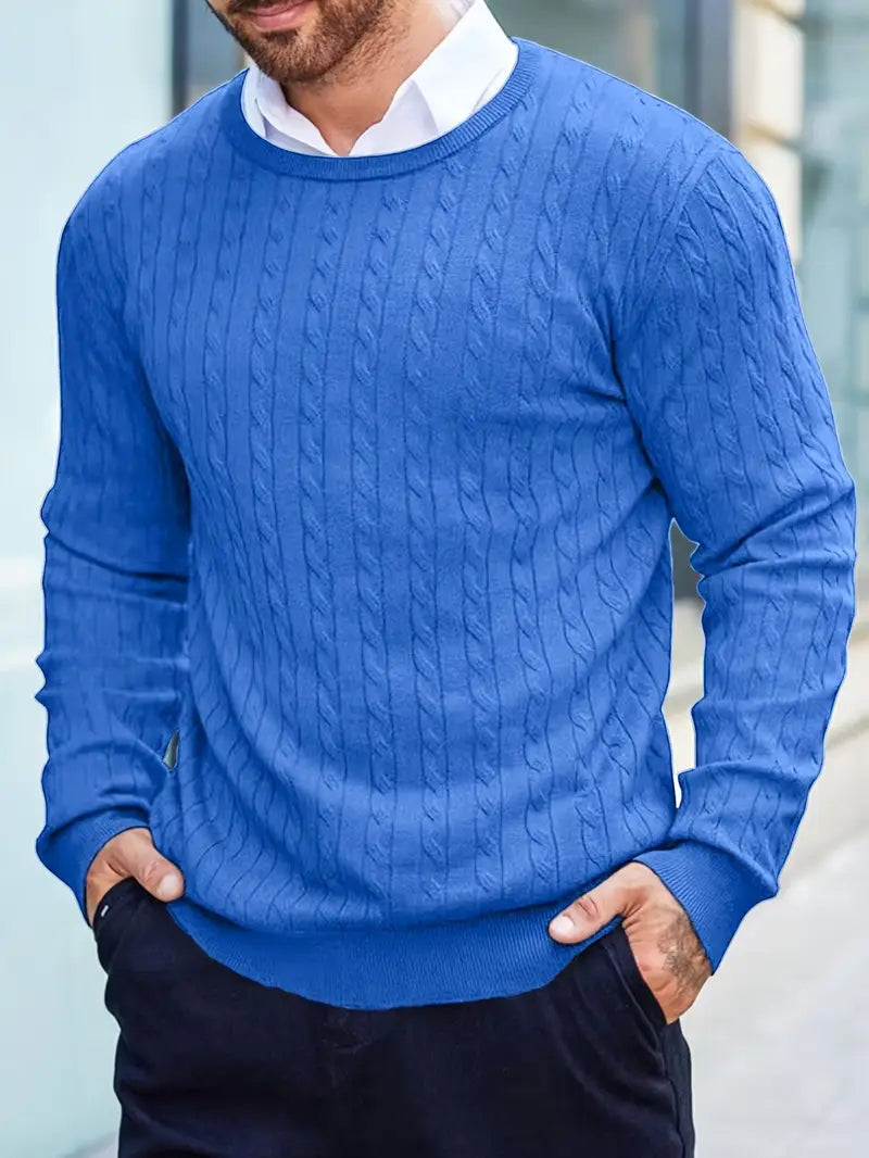 Jonty™ Gestrickter Rollkragenpullover