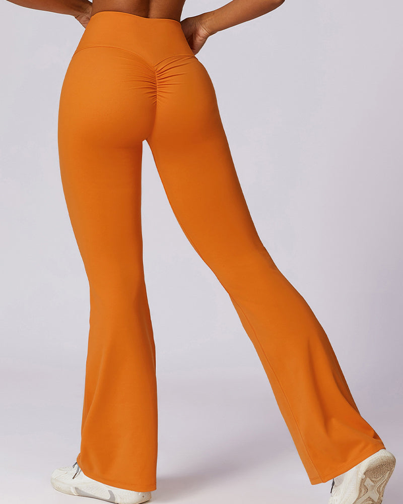 Nahtlose Yogahose mit Hoher Taille