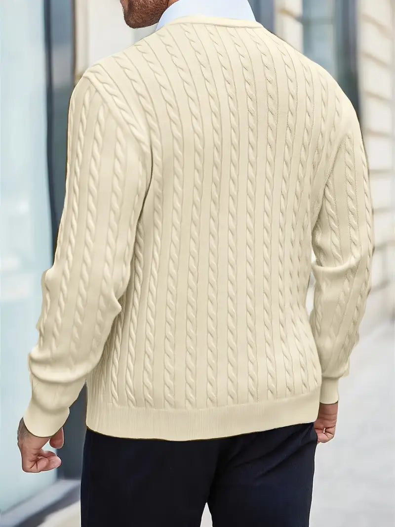 Jonty™ Gestrickter Rollkragenpullover