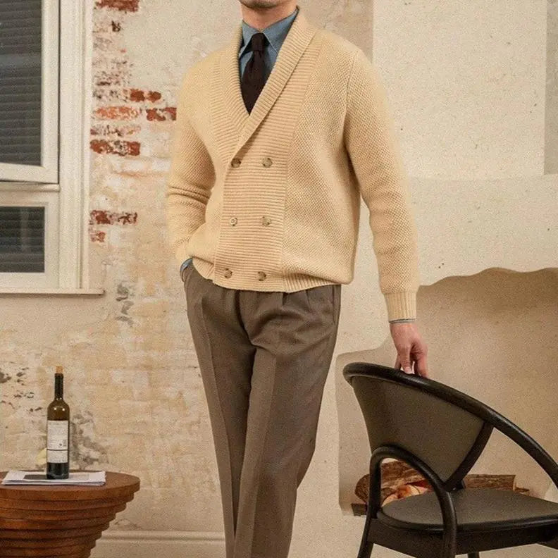 Britische elegante Strickjacke