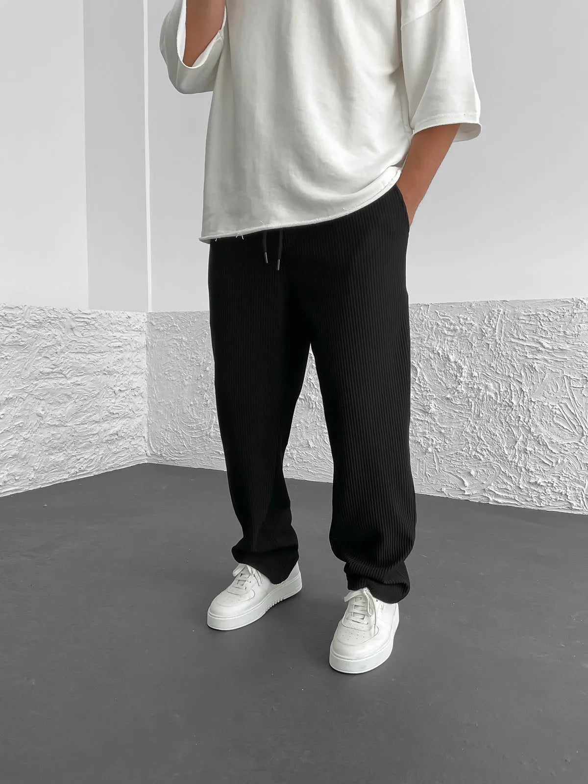 Wigand Comfort Geripptes Elasthan Hose