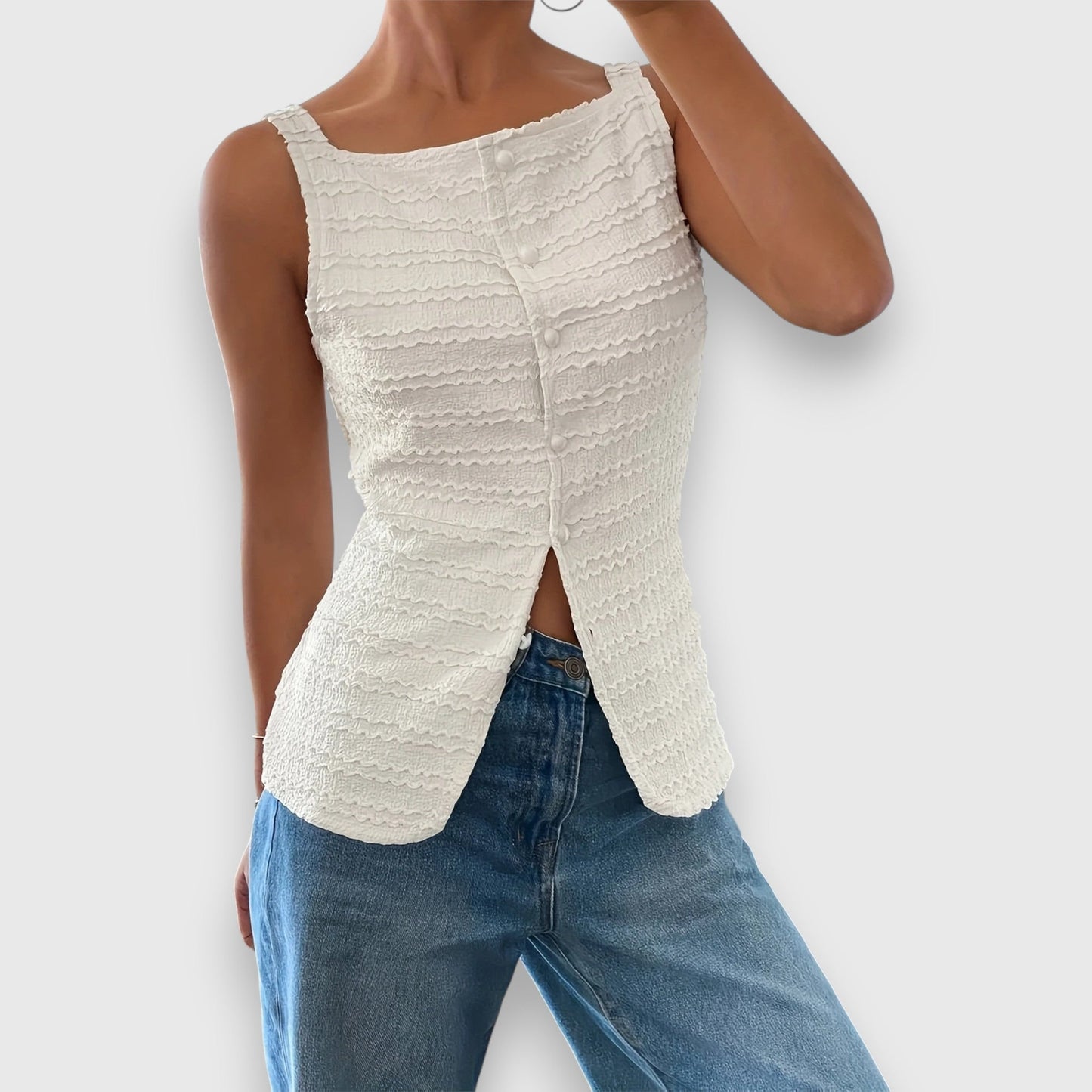 Stilzug Damen Top