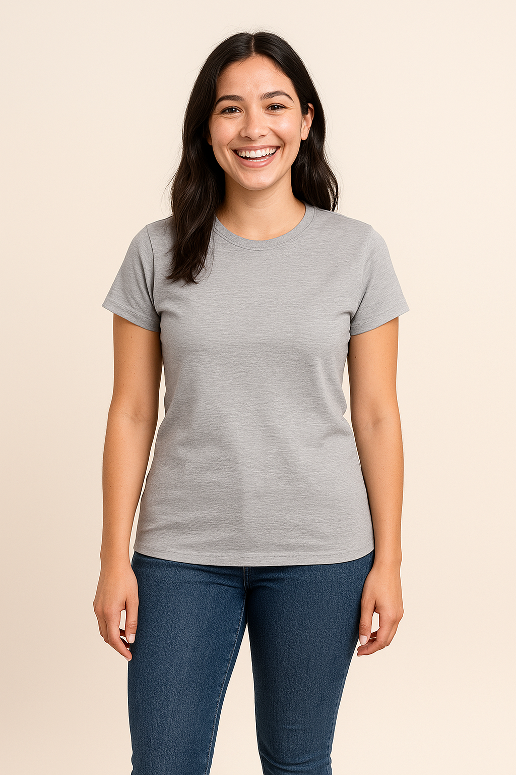 HERBERGER | Damen T-Shirt Baumwolle mit klassischem Schnitt für Freizeit & Stil
