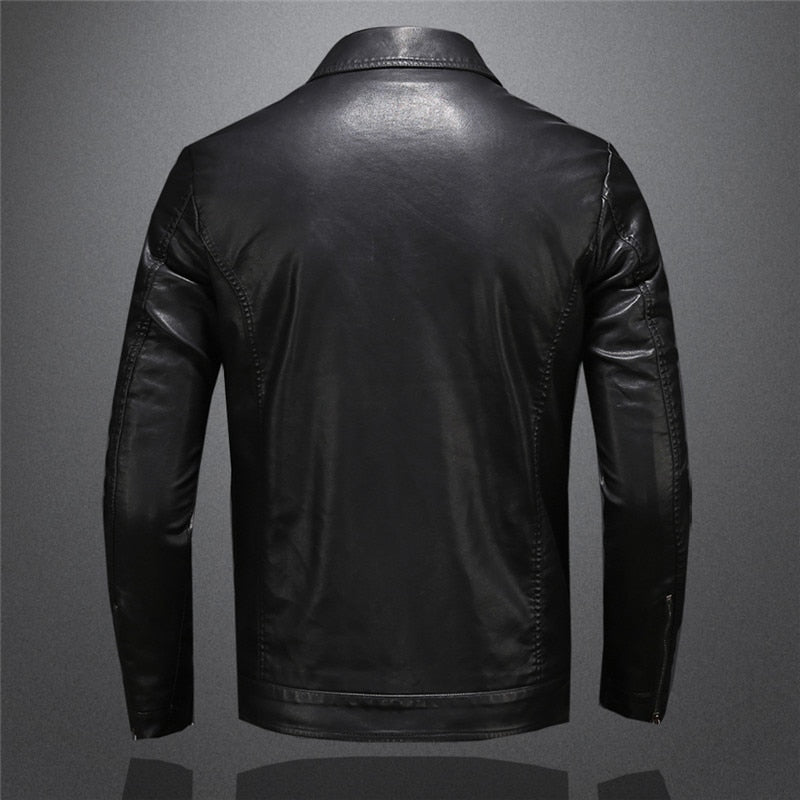 Leder Jacke