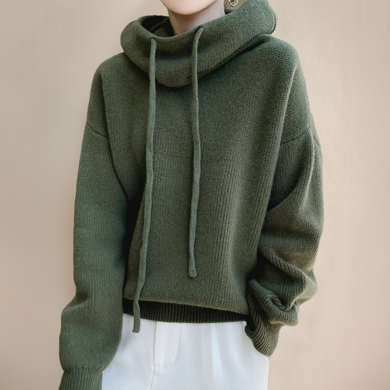 Kapuzen Strickpullover