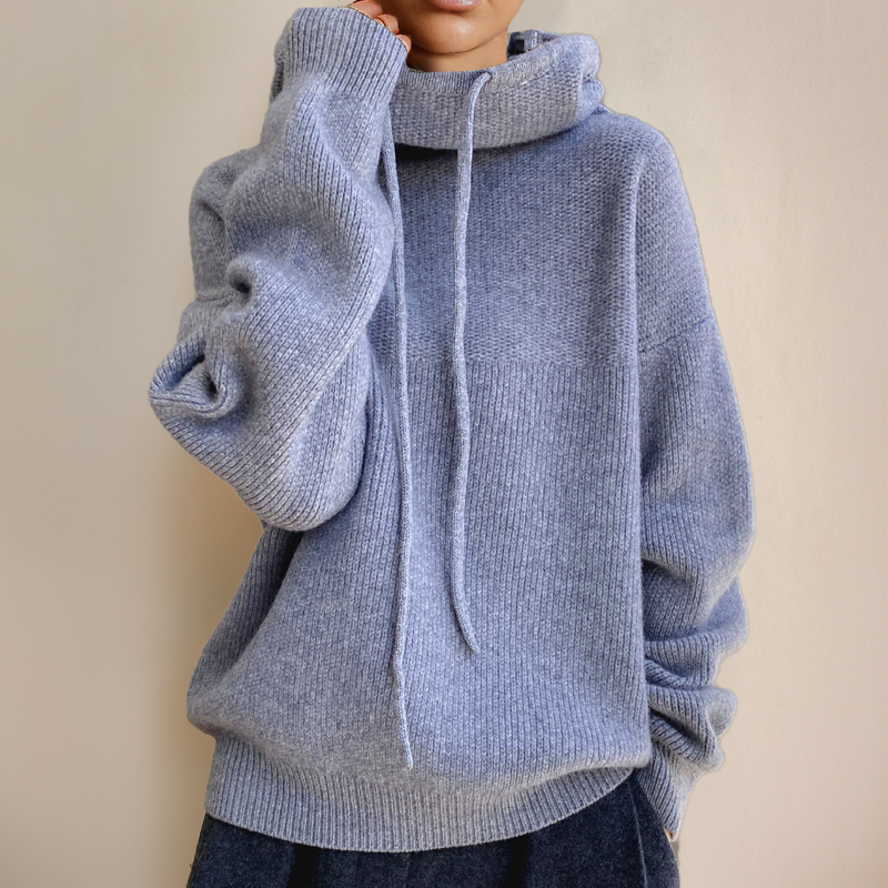 Kapuzen Strickpullover