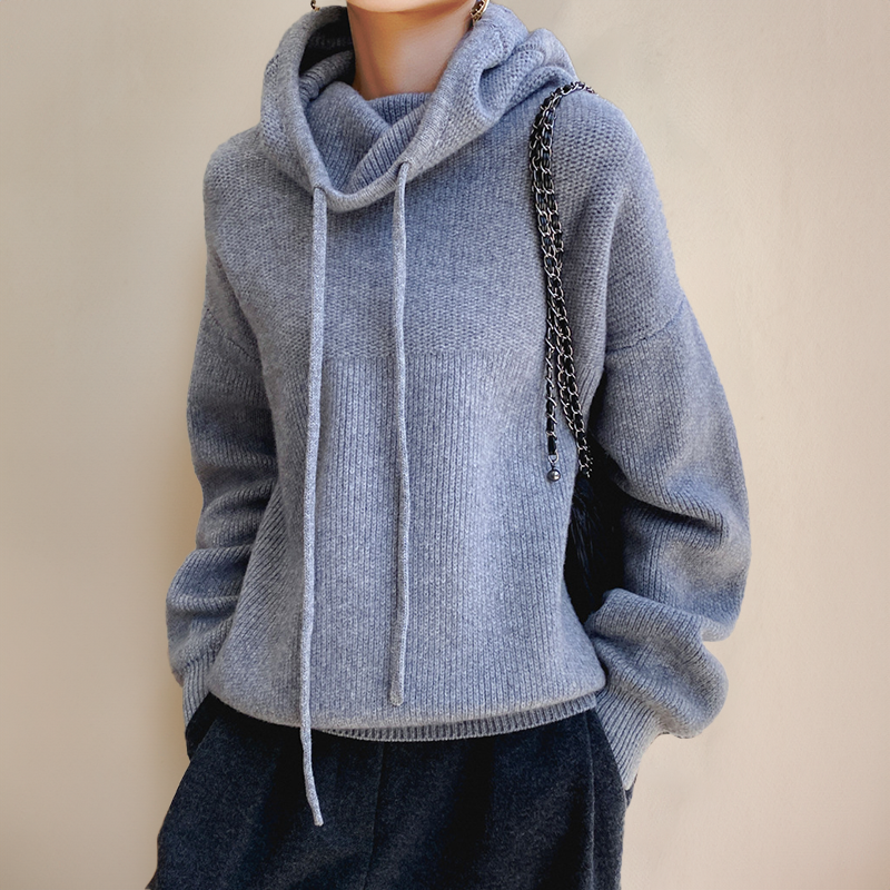 Kapuzen Strickpullover