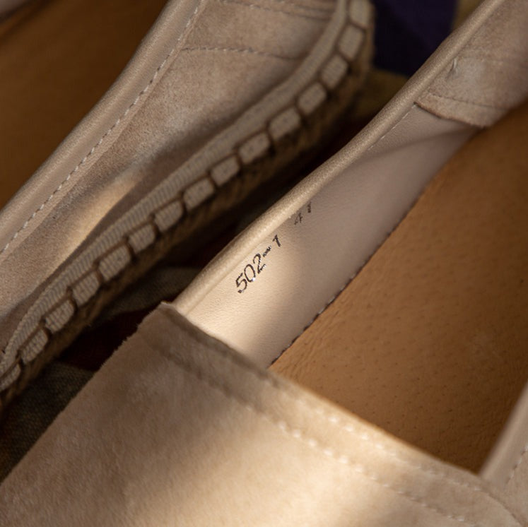 Espadrilles aus Schafsfell von Formentera