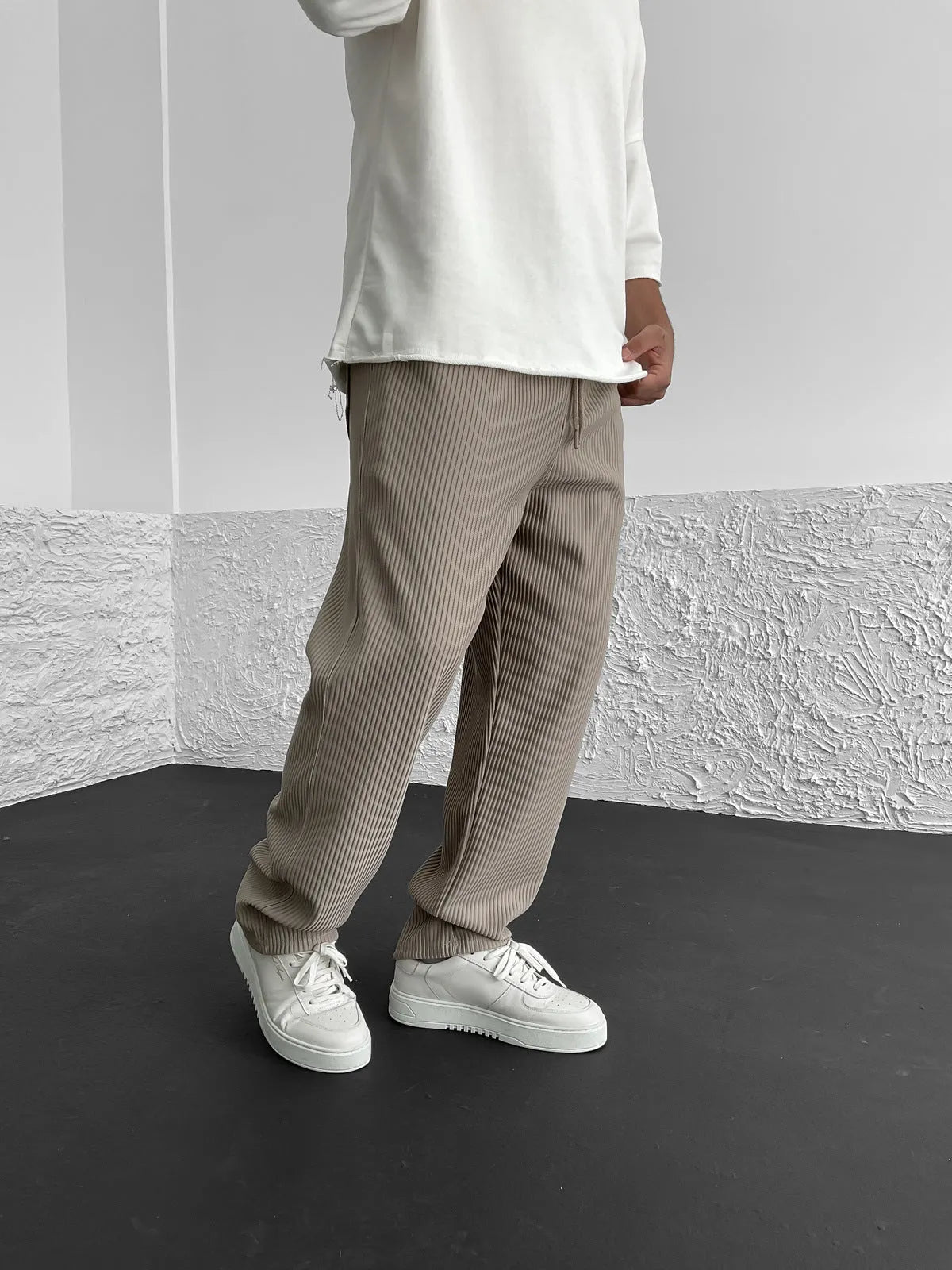 Wigand Comfort Geripptes Elasthan Hose