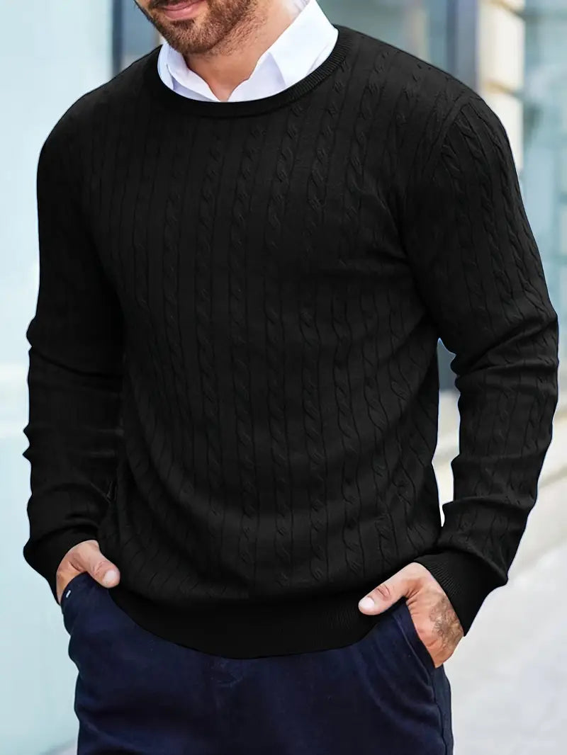 Jonty™ Gestrickter Rollkragenpullover