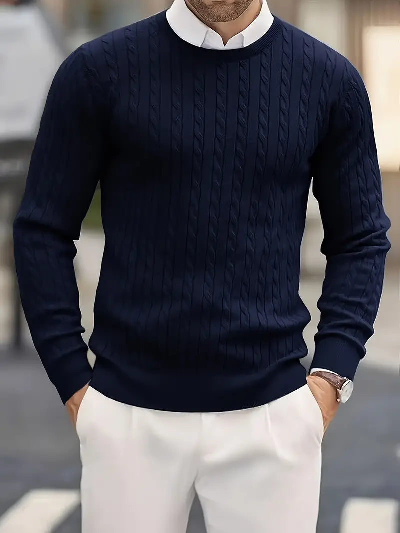 Jonty™ Gestrickter Rollkragenpullover