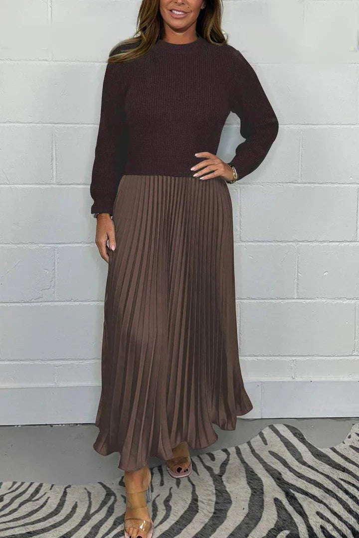 2 in 1 Kleid Pullover