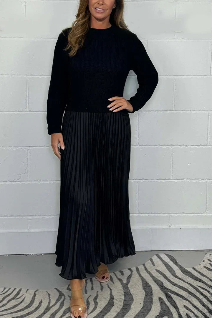 2 in 1 Kleid Pullover