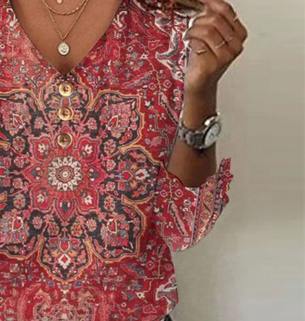 Bordeaux Eleganz Top