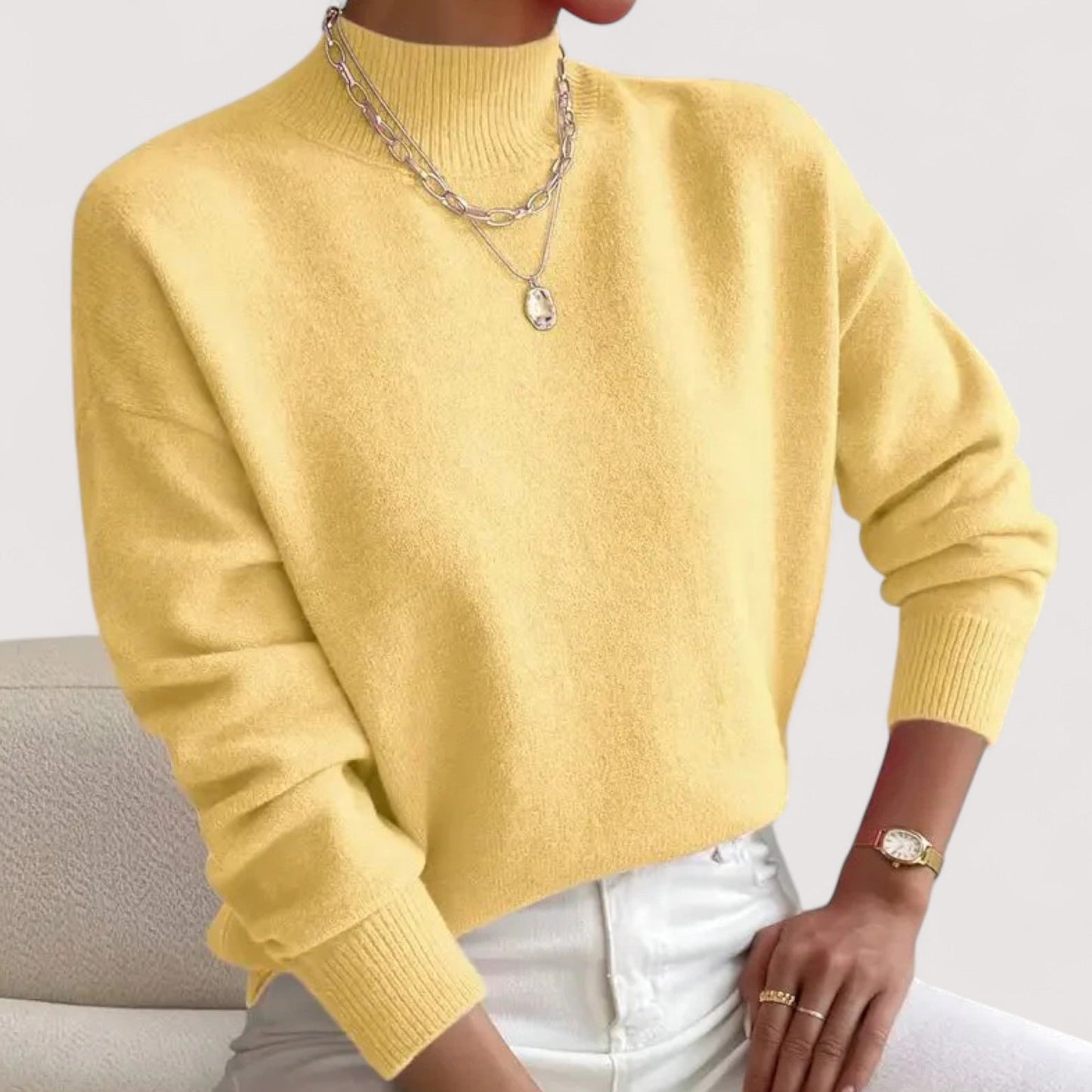 Nadia™ Eleganter und bequemer Rollkragenpullover
