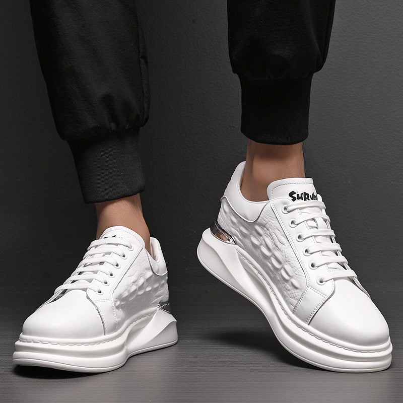HERBERGER | Herren Sneaker William mit markanter Struktur und klarer Formgebung