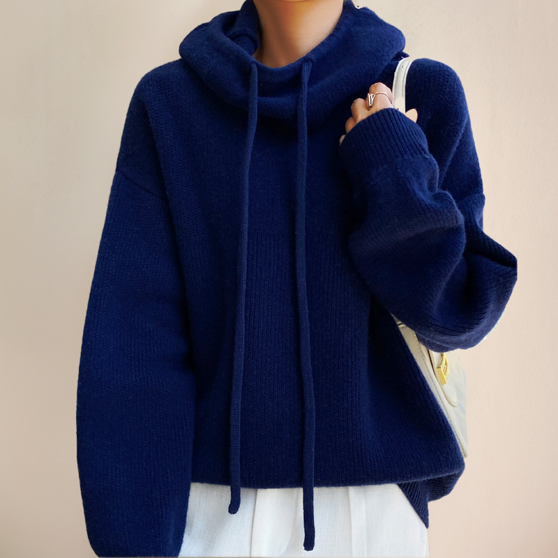 Kapuzen Strickpullover