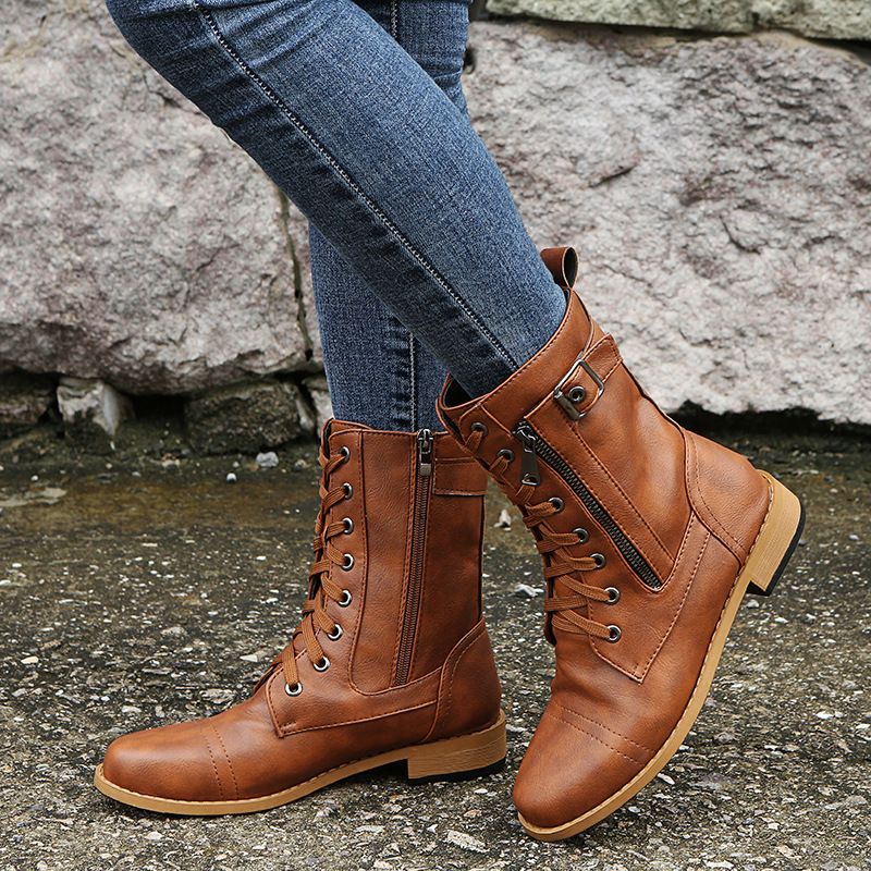 Eugenie™ Orthopädische Lederstiefel