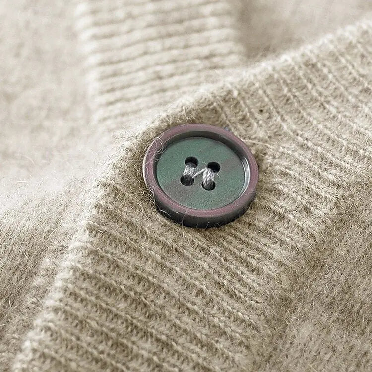 100% Merinowolle Strickjacken Pullover