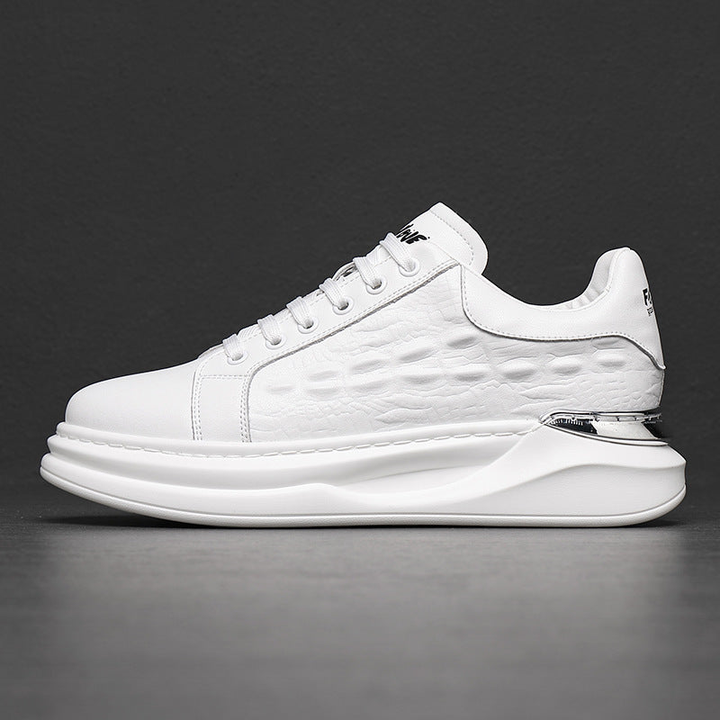 HERBERGER | Herren Sneaker William mit markanter Struktur und klarer Formgebung