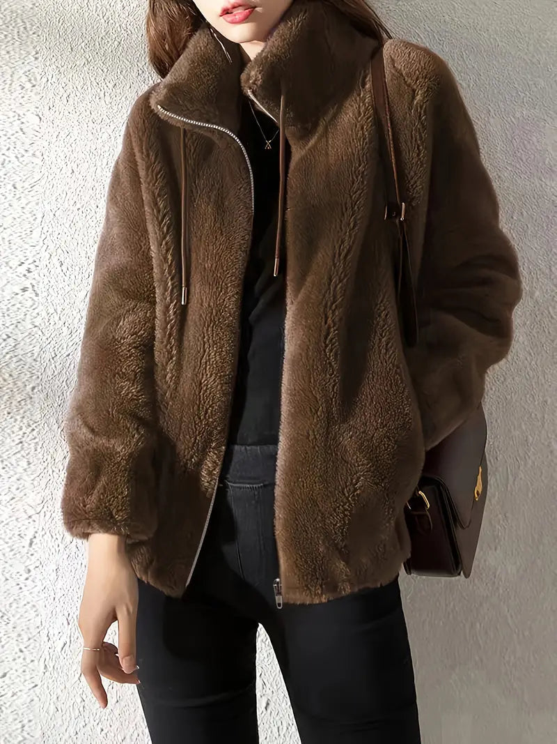 Maliza™ Stilvolle Fleece Jacke