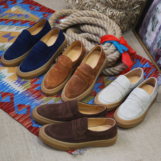 Mallorca Wildleder Slipper