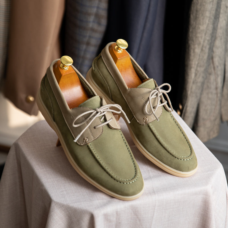 Hamptons Wildleder Schnürbootschuhe