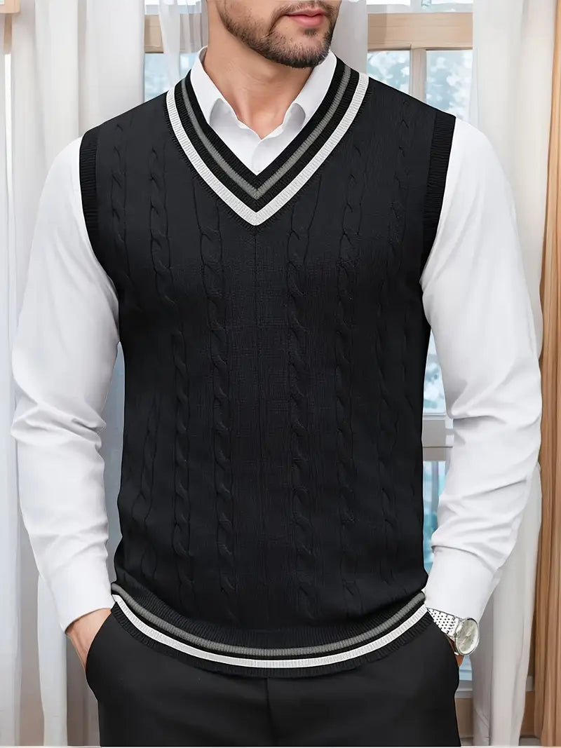Duane™ Ärmelloser Strickpullover