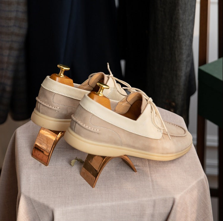 Hamptons Wildleder Schnürbootschuhe