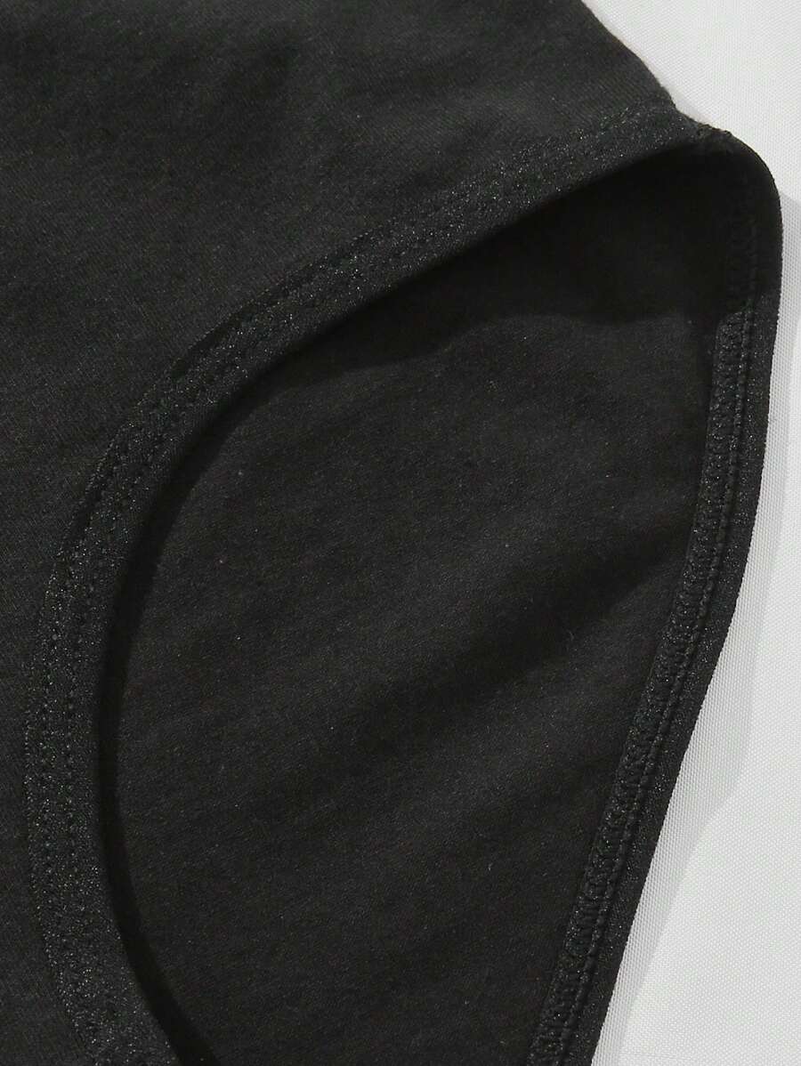 5er-Pack Damen Baumwollslips Mitteltaille