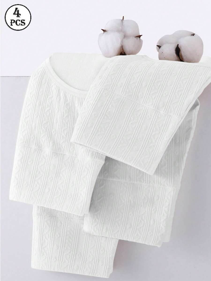 4er Pack Damen Unterwäsche hautfreundlich mit längerem Schritt