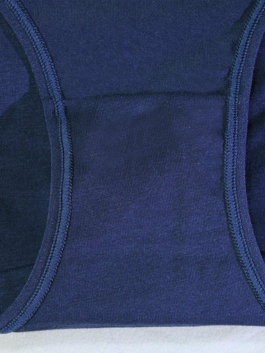 5er-Pack Damen Baumwollslips Mitteltaille