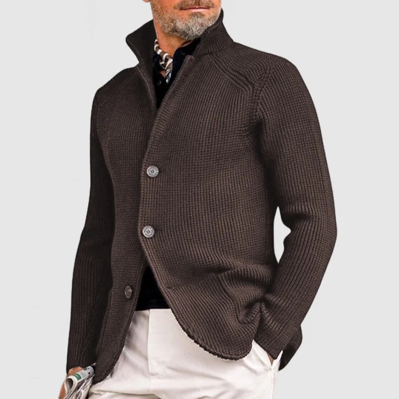 Herren Premium Strickjacke