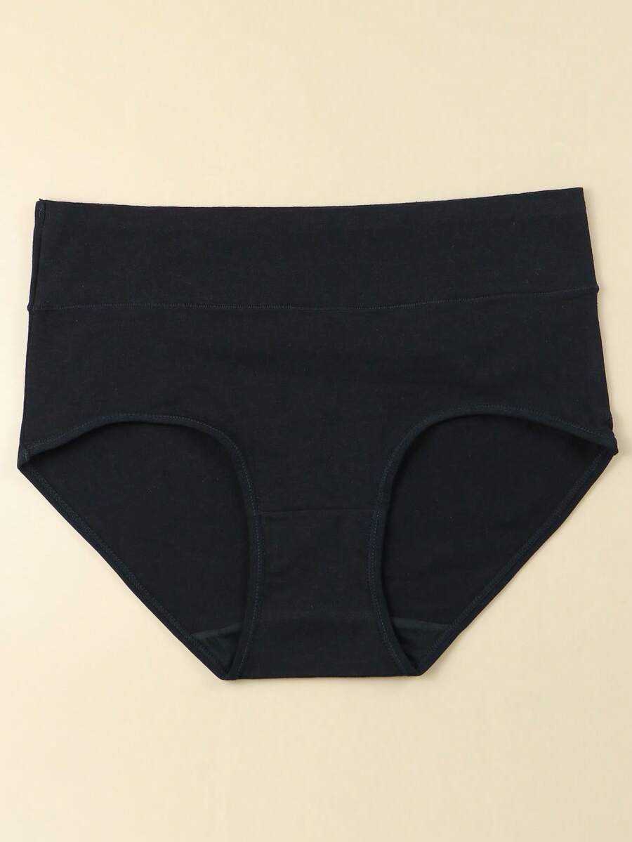 5er-Pack Damen Baumwollslips Mitteltaille