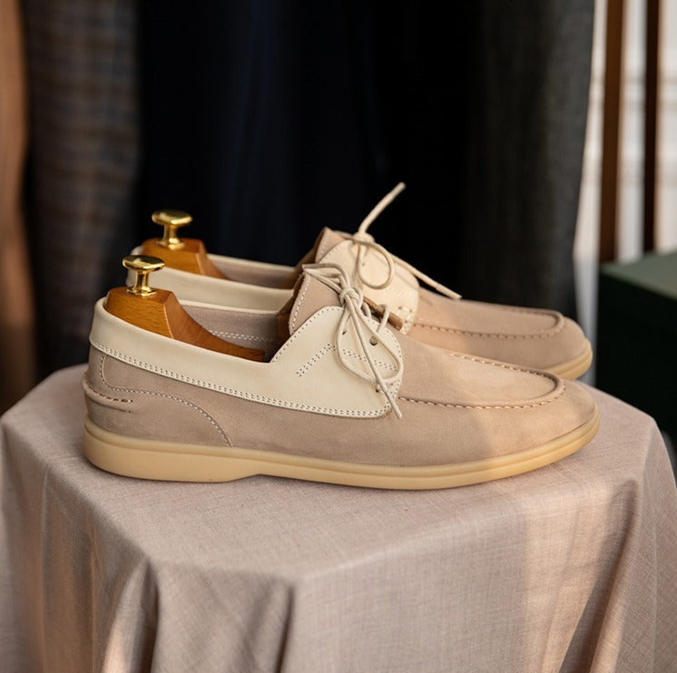 Hamptons Wildleder Schnürbootschuhe