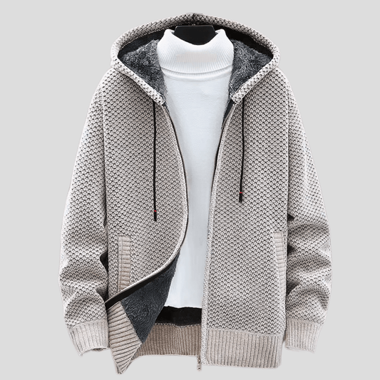 Werner™ Stilvoller Strick-Hoodie