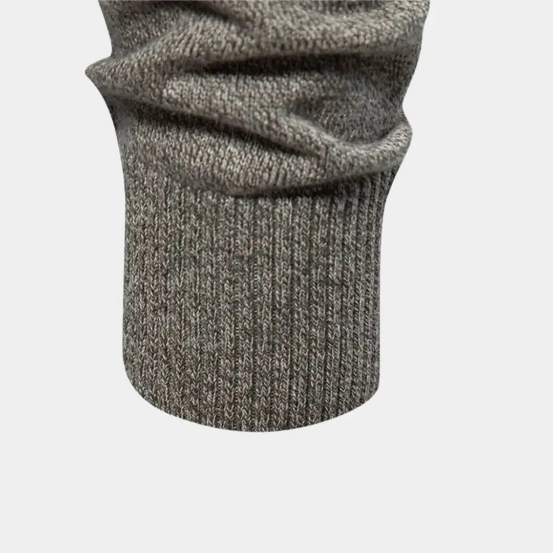Gestrickte Baumwoll-Strickjacke
