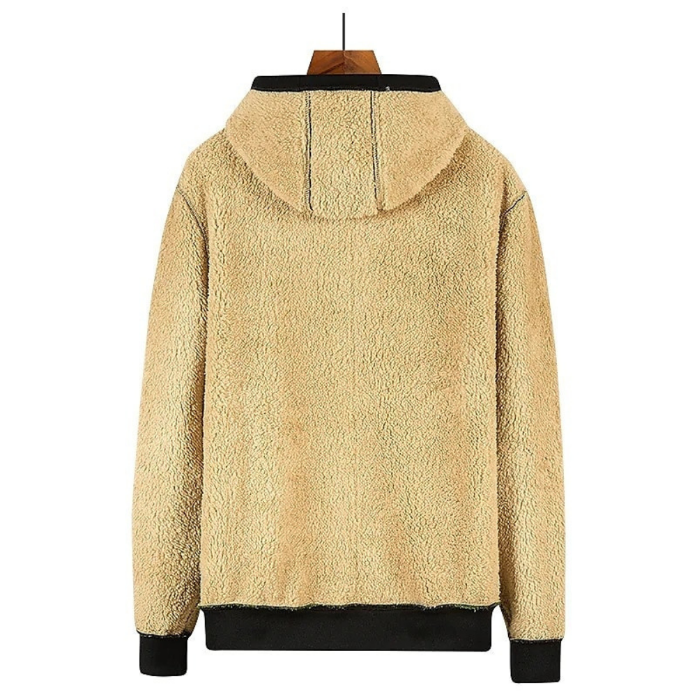 Weiche und warme Herrenjacke