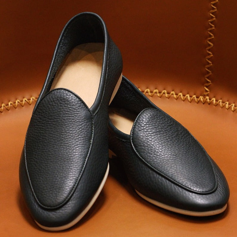 Mr. Ripley Belgische Leder-Slipper