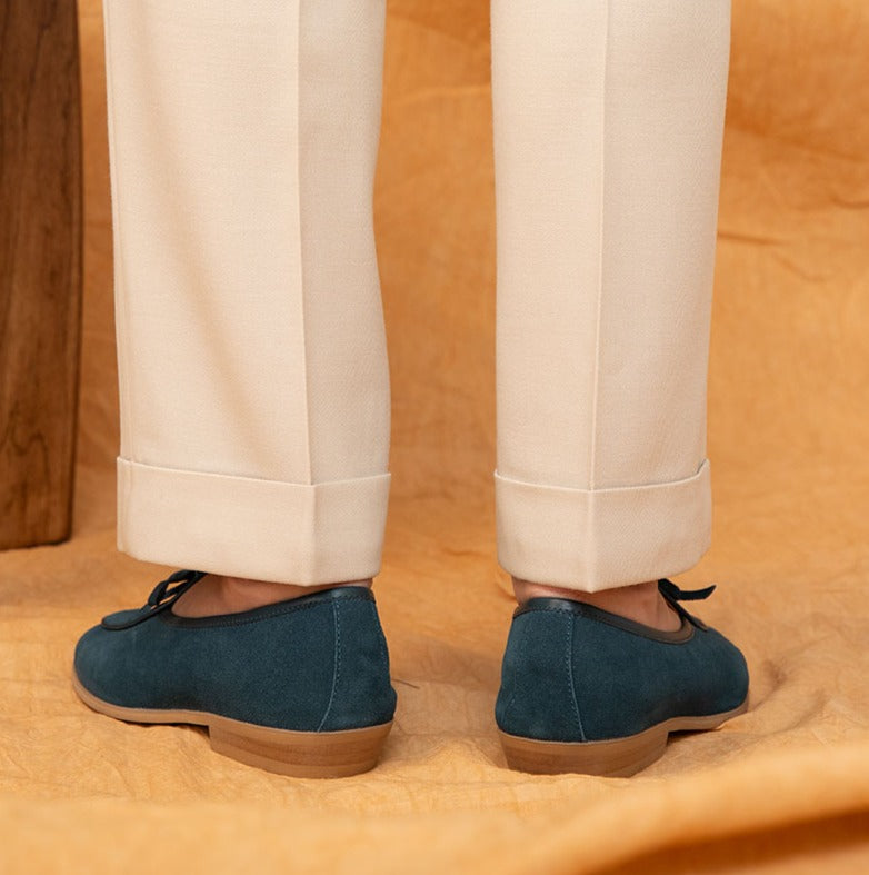 Amalfi Belgische Loafers aus Wildleder