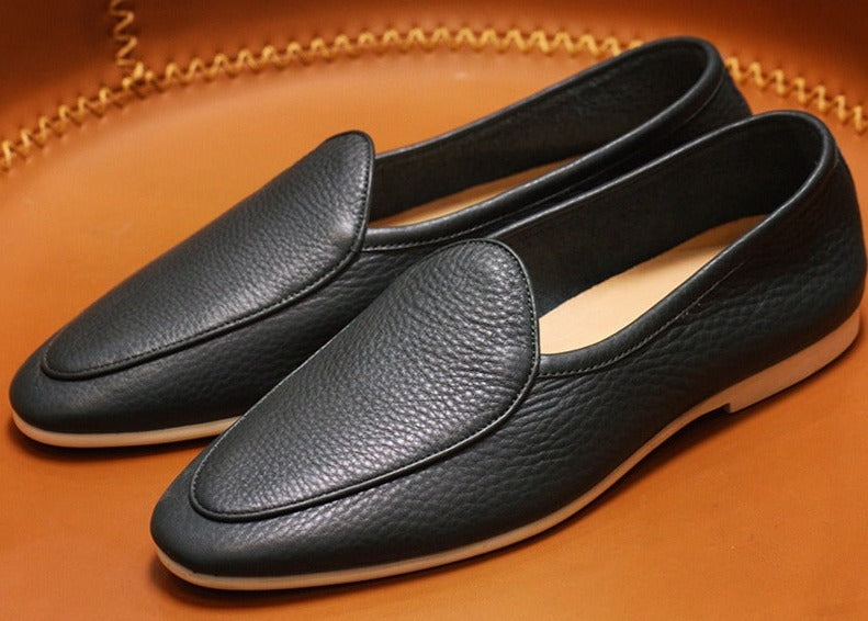 Mr. Ripley Belgische Leder-Slipper