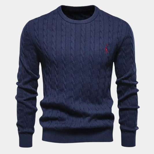 Hochwertiger Pullover aus Baumwolle