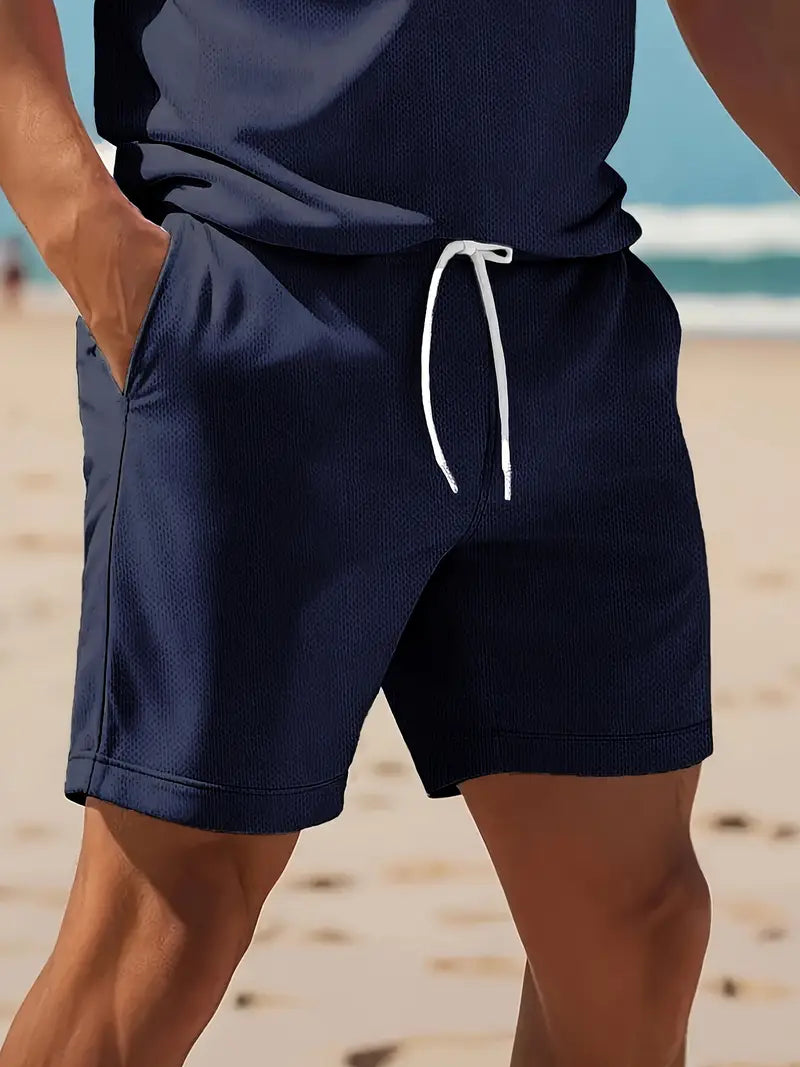 Kelvin Lässiges Zweiteiliges Sportset