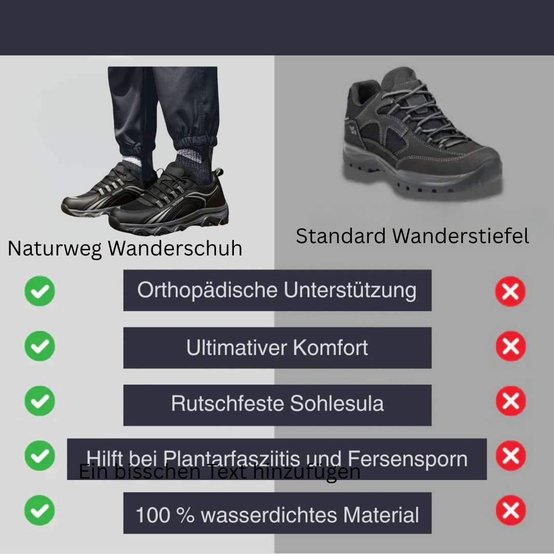 Naturweg Wanderschuh