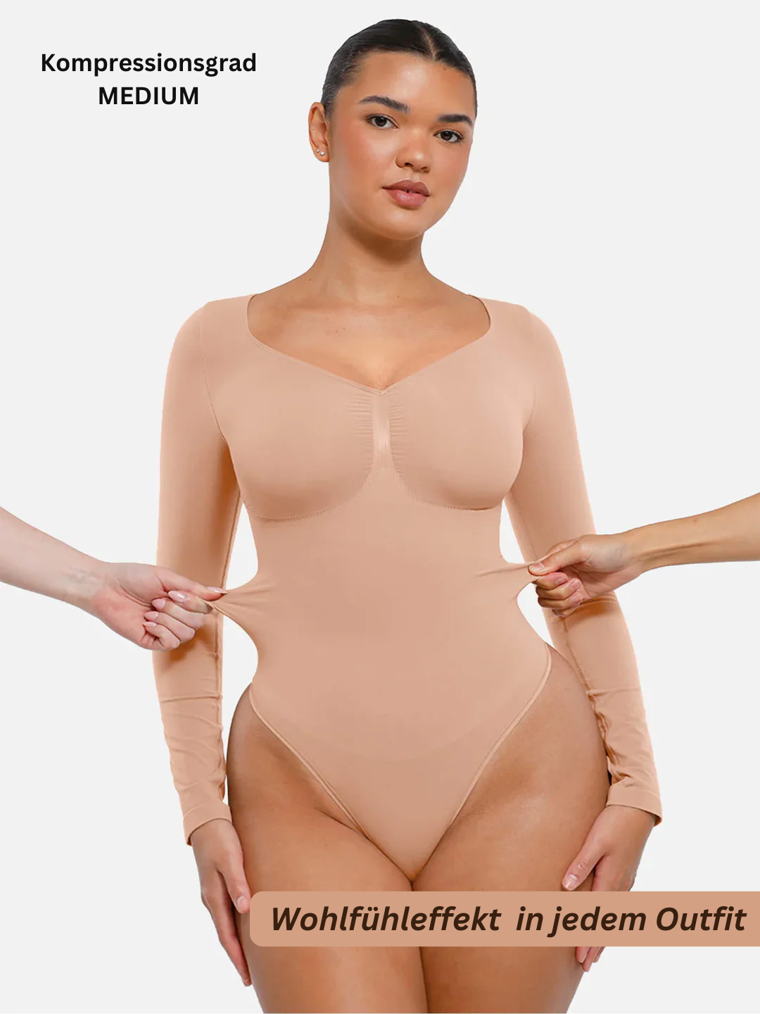 Bodysuit Shapewear Longsleeve