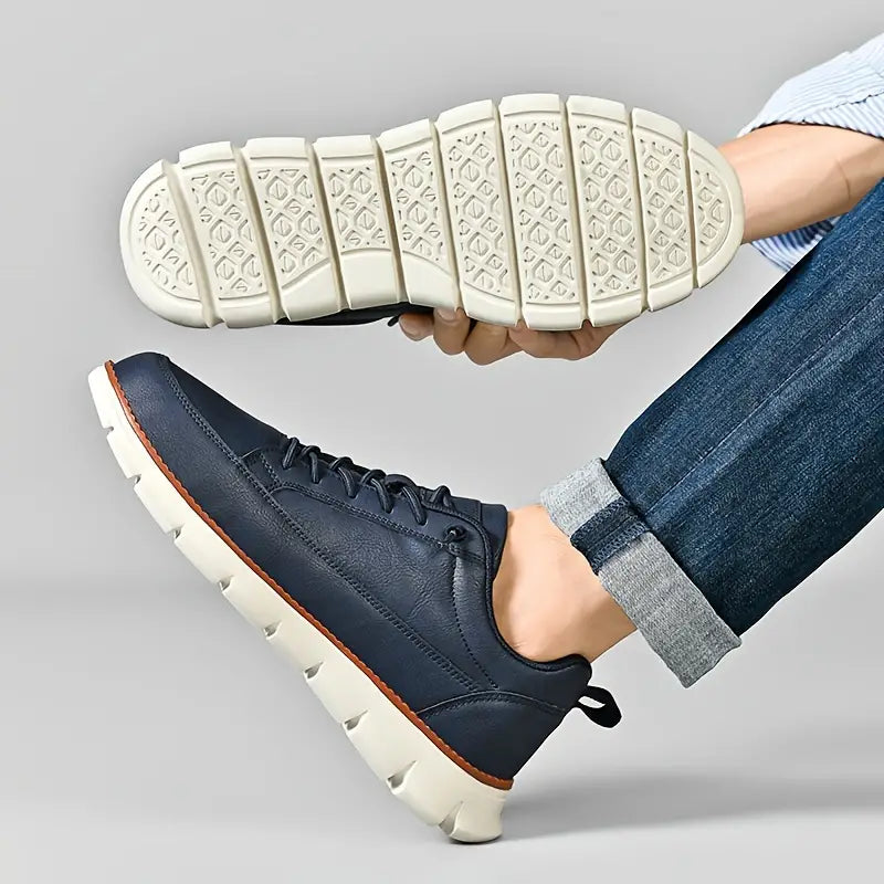 Soroel Orthopädischer Leder Sneaker