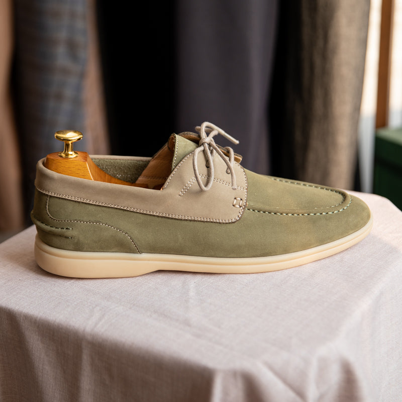 Hamptons Wildleder Schnürbootschuhe