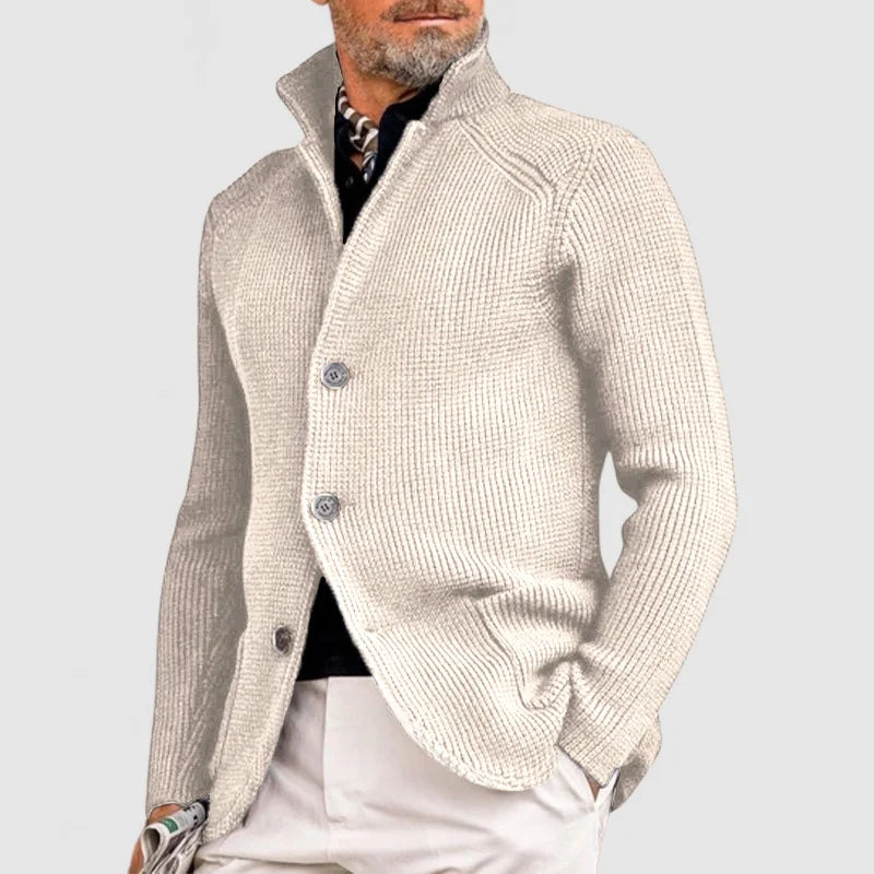 Herren Premium Strickjacke