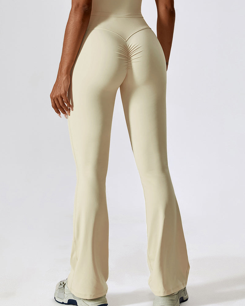 Nahtlose Yogahose mit Hoher Taille