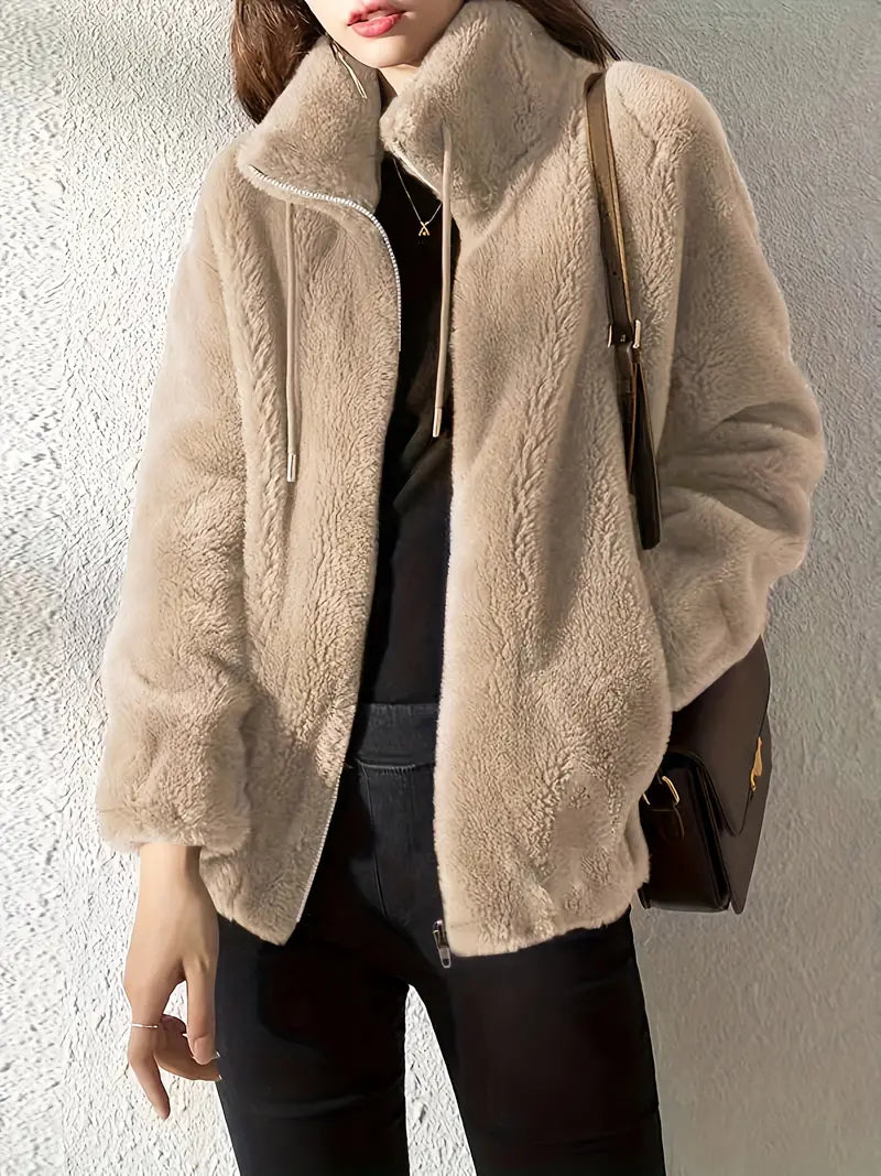 Maliza™ Stilvolle Fleece Jacke